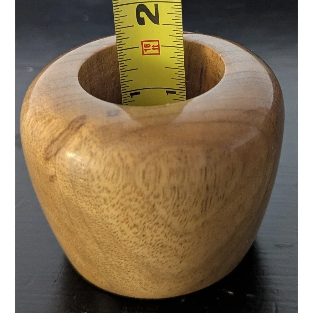 The Wooden Nickel Myrtlewood Votive Candle Holder Port Oreford Oregon